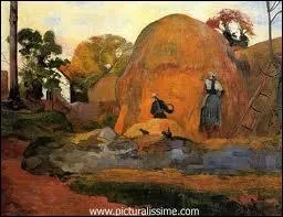 Qui a peint 'La moisson blonde' ?
