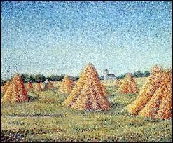 Qui a peint 'La moisson' ?