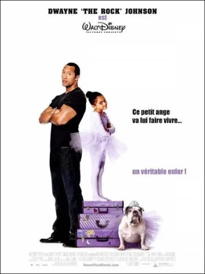 'The Rock' qui joue un quaterback de renom trs occup avec sa carrire de sportif et qui dcouvre subitement qu'il a une fille de 8 ans, c'est dans :