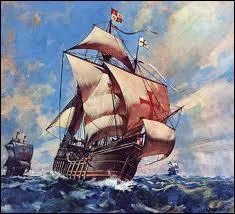 Sur quel bateau de l'expdition un marin s'crie ' terre ', lors de la dcouverte de l'Amrique par Christophe Colomb ?