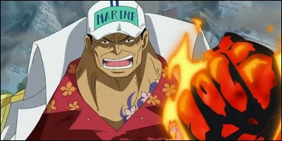 Qui, dans "One Piece", est surnommé le Chien rouge ?