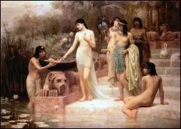 Quelle femme dcouvre l'enfant abandonn et dcide de l'adopter ?