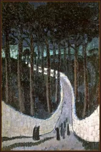 ' Le chemin dans les arbres ' est une peinture de :