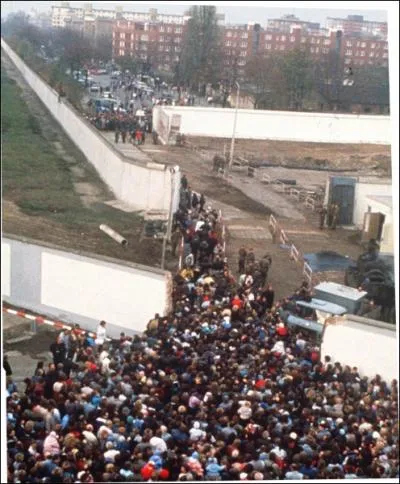 Que s'est-il pass le 9 novembre 1989 ?