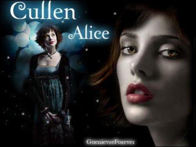 Qui est l'actrice qui joue Alice Cullen ?
