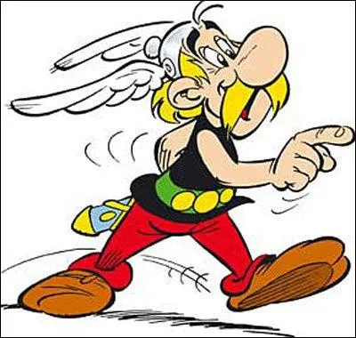 Le célèbre petit Gaulois, meilleur ami d'Obélix :