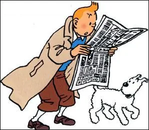 Avec Milou, il fourre toujours son nez l o il ne le devrait pas :