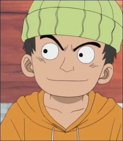 Jeune garon habitant  Gosa, il veut tuer Arlong pour venger la mort de son pre. Qui est-il ?