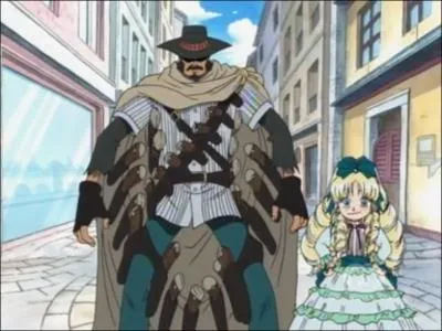 C'est un tireur d'lite, il dfia Ussop  Loguetown. Qui est-ce ?