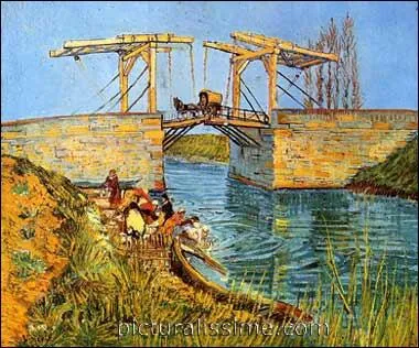 Qui a peint Le pont de Langlois ?