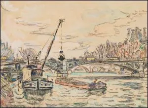 Qui a peint Pont des arts  Paris ?