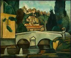 Qui a peint Le vieux pont ?