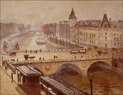 Qui a peint Pont Saint Michel ?