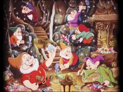 'Blanche neige et les sept nains'. (on se lave) : notre peau...