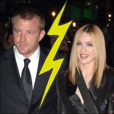 Qu'a dit Guy Ritchie  propos de son divorce avec Madonna ?