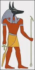 Dieu des morts dans la mythologie gyptienne, reprsent avec une tte de chacal, je suis