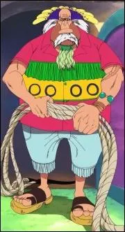 Quel surnom Luffy donne-t-il  ce personnage ?