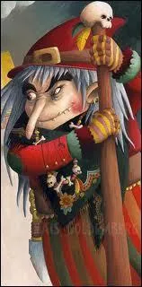 Cette grand-mre qui leur ouvre la porte est drle, elle s'est dguise et a pris l'image de cette sorcire d'un conte russe qui vivait dans une maison sans fentre au fond de la fort :