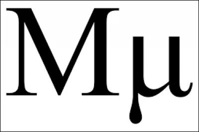 La lettre ''mu'' apparaît dans ''La Marque jaune'' , un épisode de la BD...