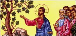 Quel arbre fruitier Jésus a-t-il rendu stérile et desséché en prononçant les paroles suivantes :  Que jamais fruit ne naisse de toi  ?