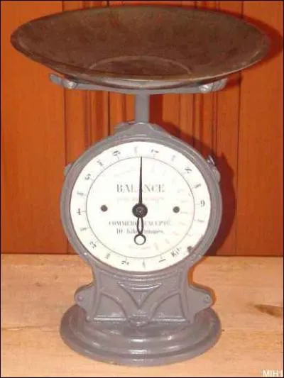 La balance dite automatique est apparue ...