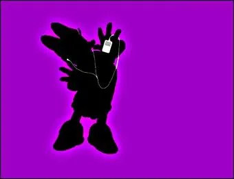 Elle, la meilleure amie d'un canard grincheux...