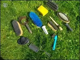 Quelles sont les brosses utilises pour panser un cheval ? Et dans quel ordre ?