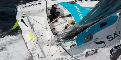 En navigation, comment appelle-t-on la partie immergée du gouvernail ?