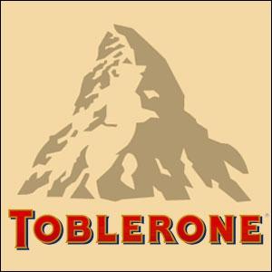 Ceci est le logo du chocolat Toblerone. A premire vue, ce logo ne reprsente qu'une simple montagne mais en y regardant de plus prs, on y dcouvre...