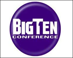 Ceci est le logo Big Ten. Dessus, il y a marqu le nom de la marque.  prsent, regardez entre le G, le T et le E. Que voyez-vous ?