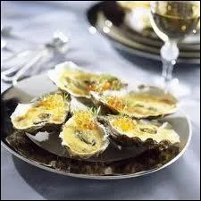 Nous avons ensuite des hutres chaude au :