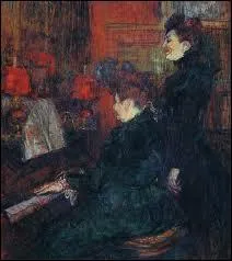 Qui a peint 'La leon de chant' ?