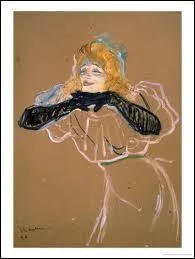 Qui a reprsent'Yvette Guilbert chantant Linger, langer, loo' ?