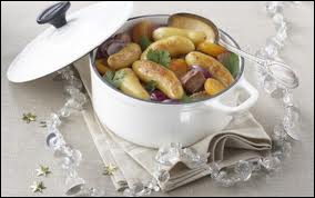 Quelles pommes de terre ont été choisies pour accompagner cette raclette ?