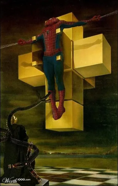 Et enfin, qui se retrouve crucifi par Dali ?