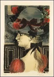 Qui a ralis en 1900 cette peinture ' Le chapeau ' ?