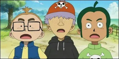 Comment se nomment l'équipage d'Ussopp, resté avec Kaya à Syrop ?