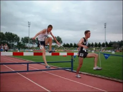 Le Steeple est une combinaison de courses d'obstacles et de course de fond. Outre les haies, les coureurs doivent aussi franchir...
