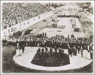 Les premiers Jeux Olympiques Modernes ont eu lieu en 1896  ... .