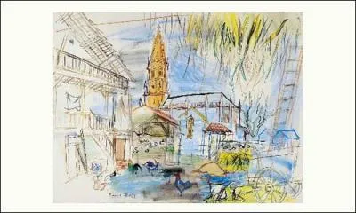 Qui a peint la ferme au clocher ?