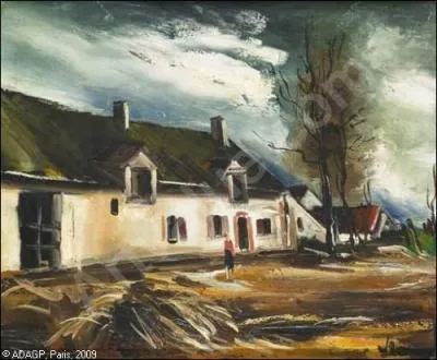 Qui a peint Cour de ferme ?