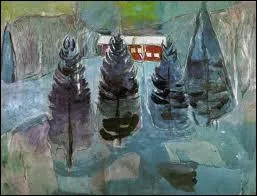 Qui a peint Ferme dans les arbres ?