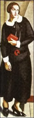 Qui a peint 'Femme  la robe noire' ?