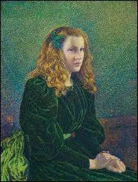 Qui a peint 'Jeune femme en robe verte' ?