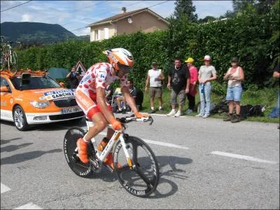 Nous avons l le vainqueur du maillot  pois du Tour de France 2011, Samuel Sanchez. Quel autre titre majeur a-t-il en ce moment ?