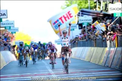 Restons sur ce Giro 2011 o certains franais ont brill. A l'image, John Gadret qui remporte la 11me tape. Mais  quelle place du classement gnral finit-il ?