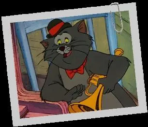 Comment s'appelle le leader de la bande des chats de gouttire (celui qui joue de la trompette), et meilleur ami de Thomas O'Malley ?