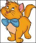 Comment s'appelle l'un des 3 chatons de la famille des Aristochats ?