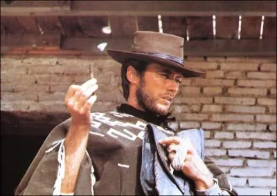 Film ralis par Sergio Leone en 1964. Clint Eastwood joue le rle d'un tranger sans nom.