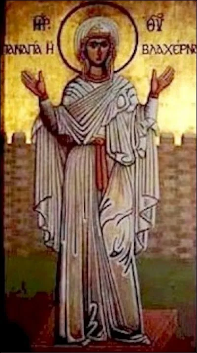 Qu'arrivait-il à la Sainte Icône des Blachernes tous les vendredis ?